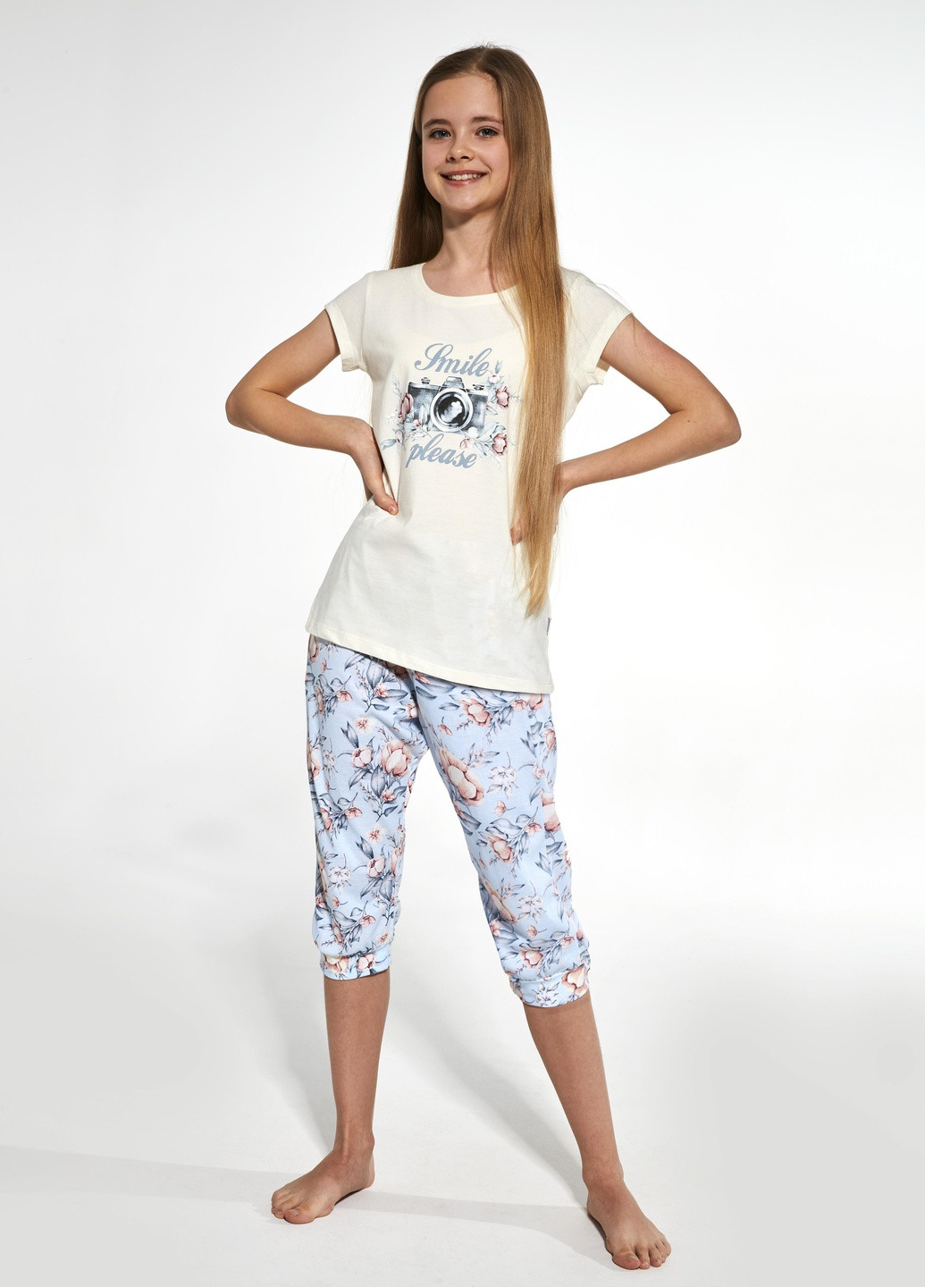Айвори всесезон пижама для девочек-подростков 95 smile 571-22 Cornette