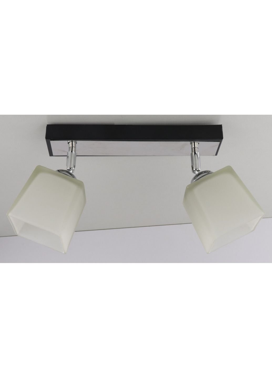 Люстра потолочная на 2 лампочки 51203/2-bk Черный 19х9х30 см. Sunnysky (253528052)