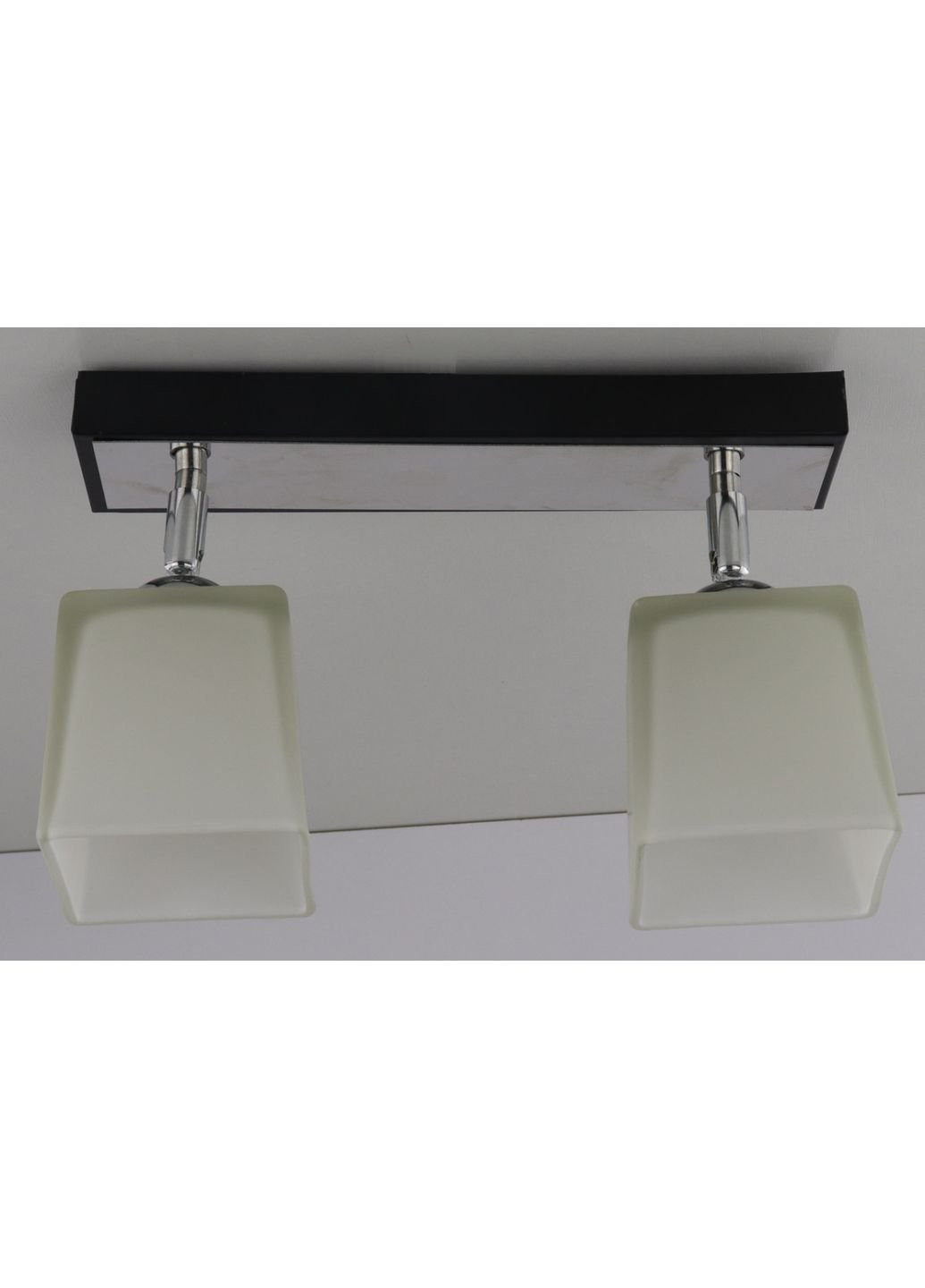 Люстра потолочная на 2 лампочки 51203/2-bk Черный 19х9х30 см. Sunnysky (253528052)