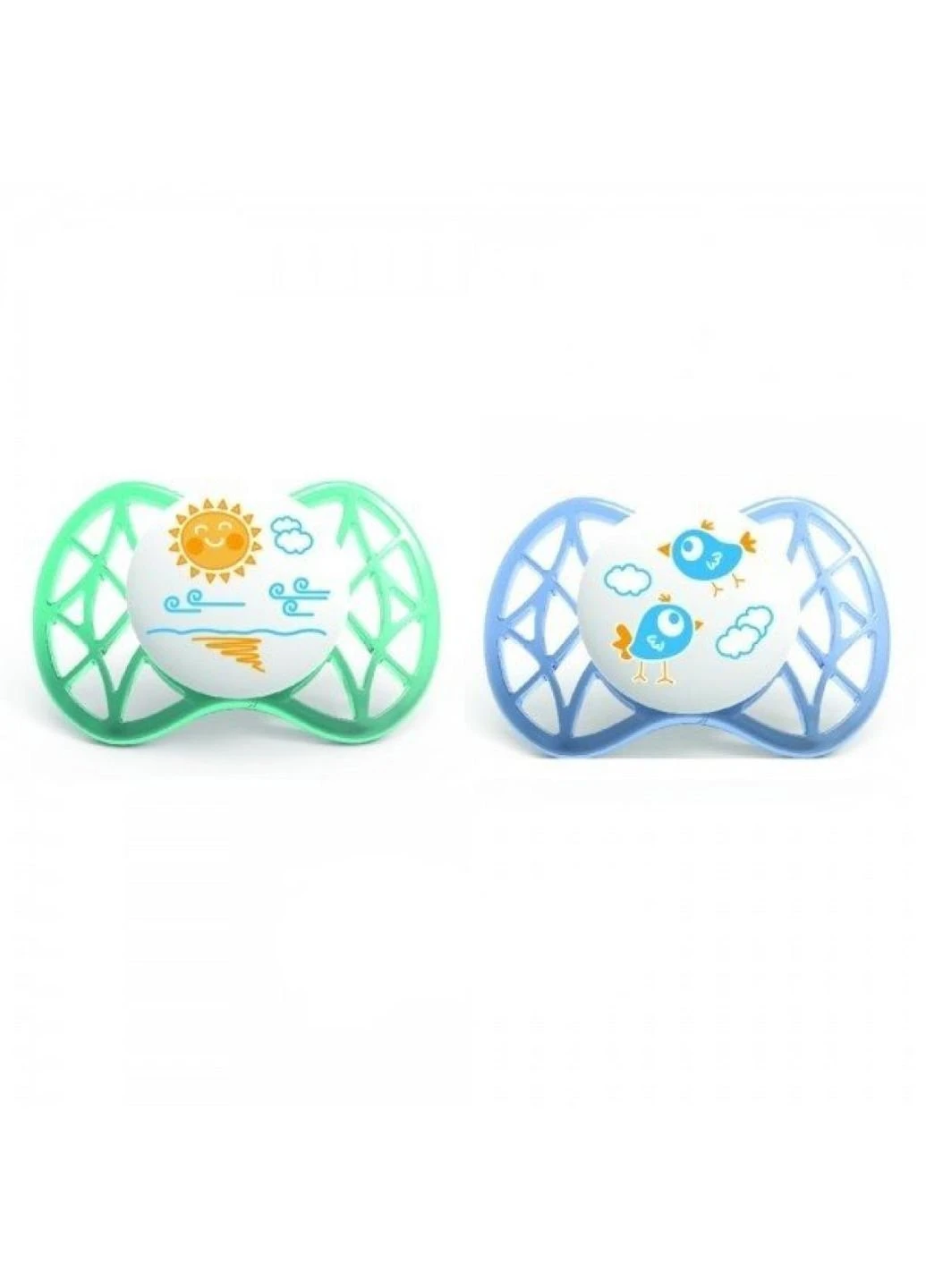 Пустушка Air симетрична 0м+ 2шт. для хлопчика Nuvita (252246861)