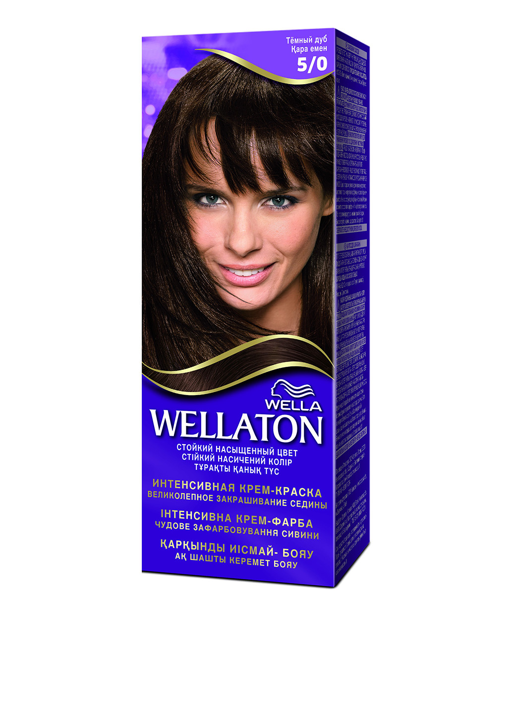 Крем-фарба для волосся 5/0 Темний дуб Wellaton (52586312)