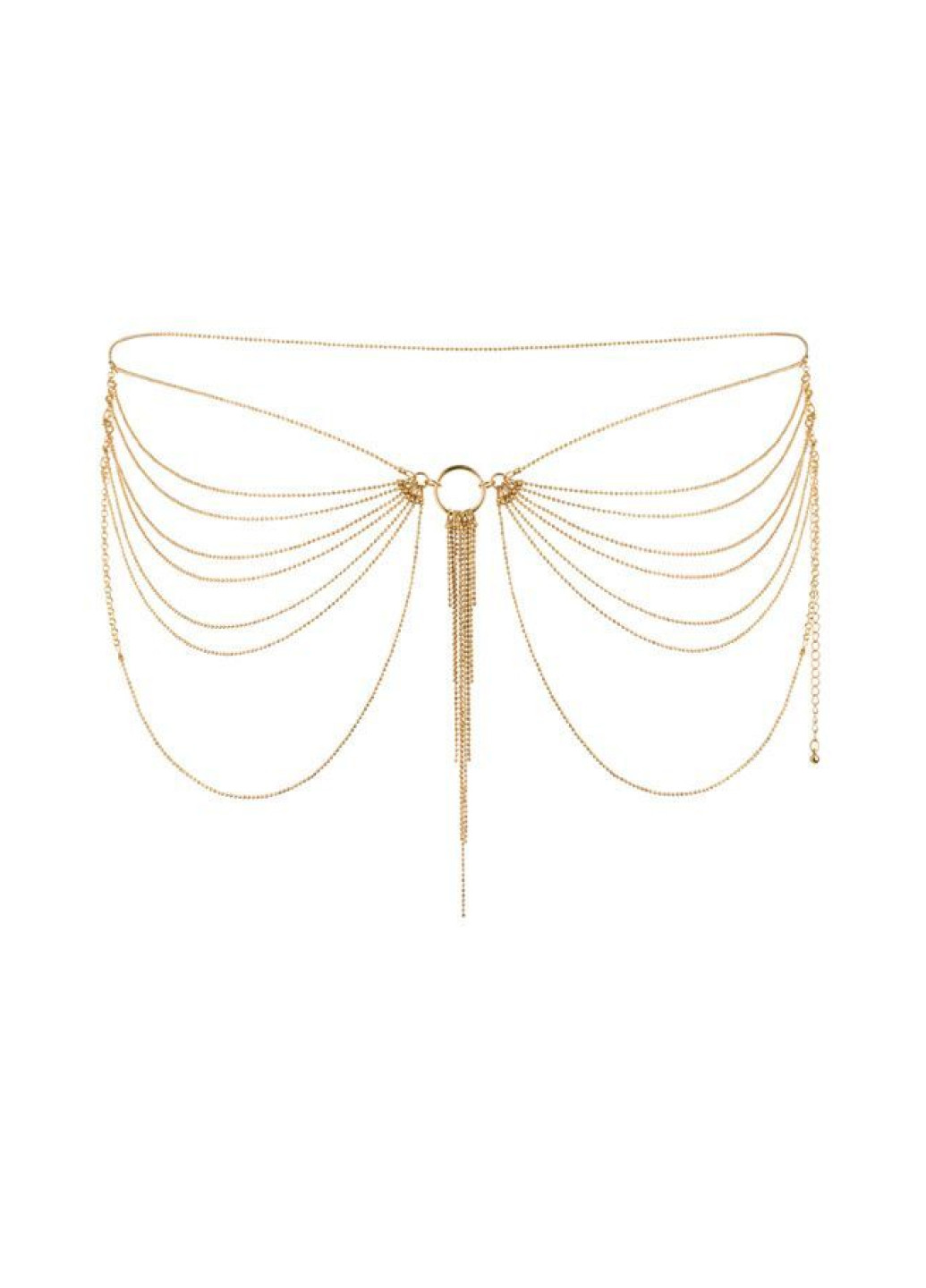 Ланцюжок трусики або ліф MAGNIFIQUE Waist Chain - Gold, прикраса на тіло Bijoux Indiscrets (252025484)