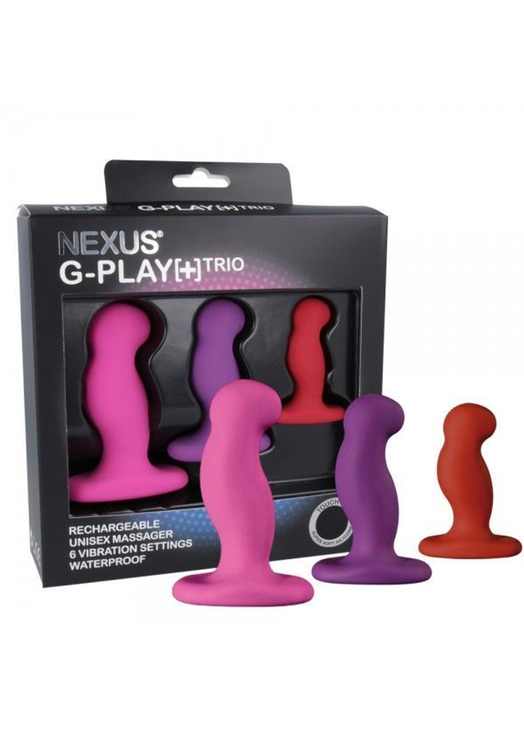 Набор вибромассажеров простаты G-Play Trio Plus Nexus (252297297)