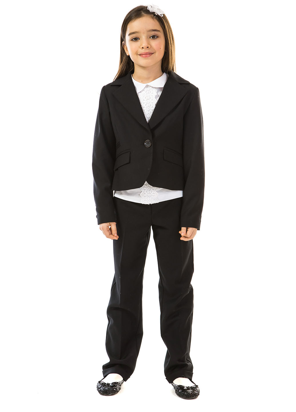 Жакет Kids Couture с длинным рукавом чёрный кэжуал