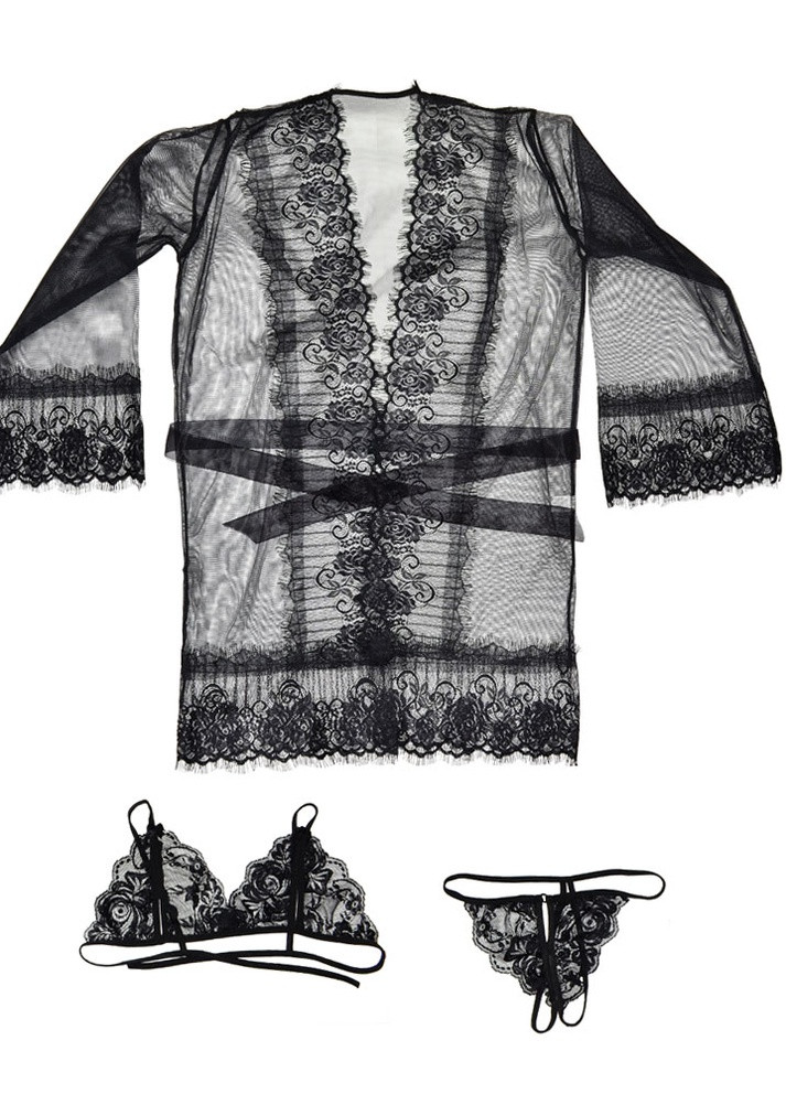 Сексуальний спокусливий еротичний халат - еротична білизна Langsha (252933859)