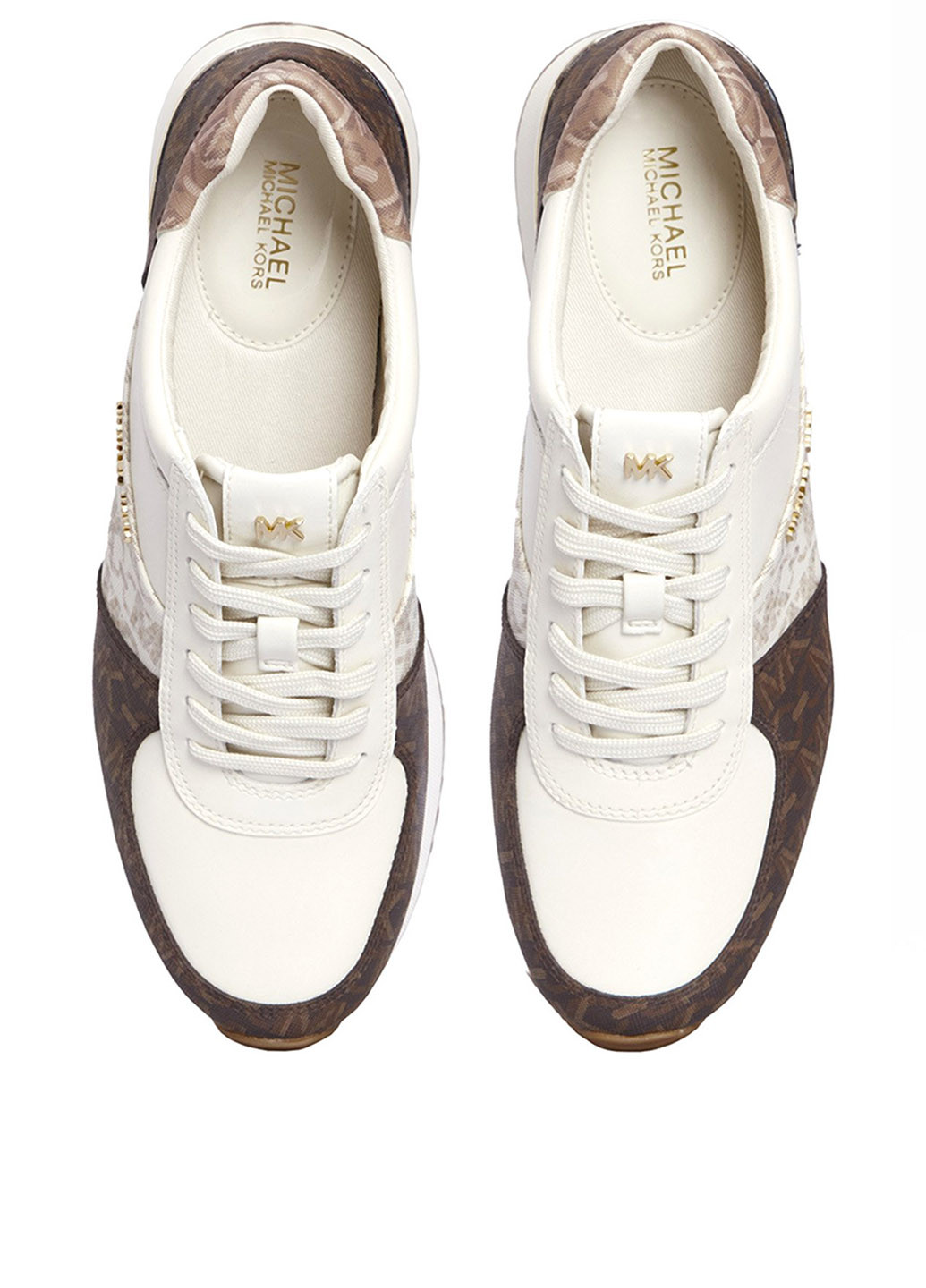 Кроссовки Michael Kors бежевые всесезоны (307091633)