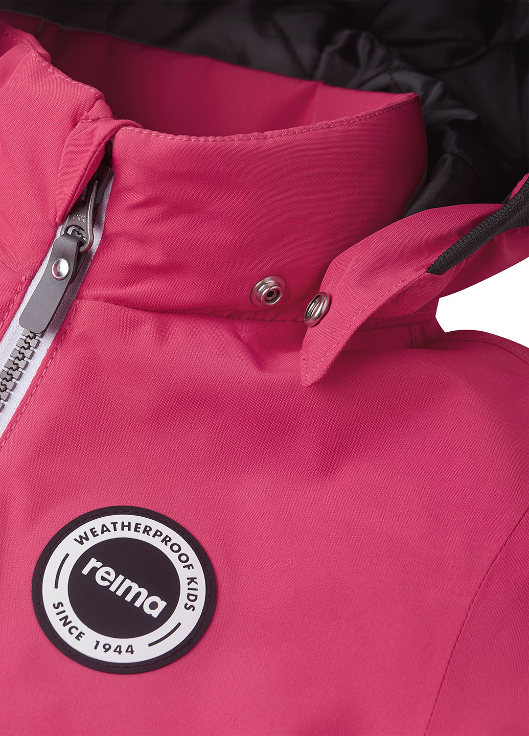 Розовая демисезонная куртка утеплённая Reima Symppis
