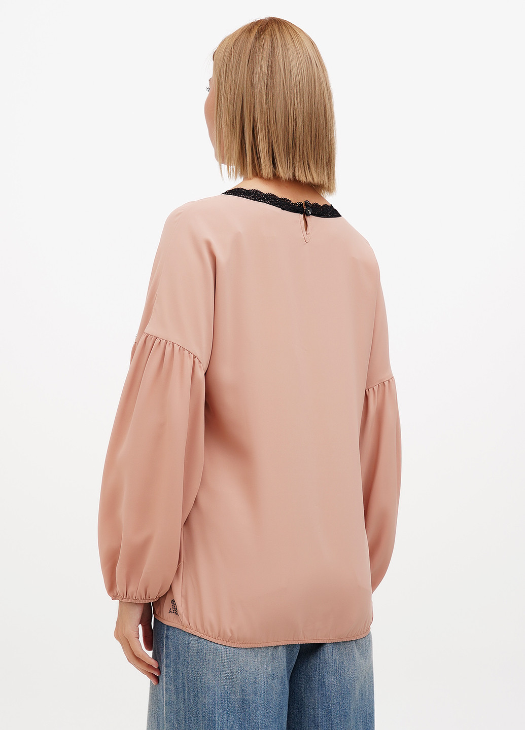 Бежевая блуза Sassofono