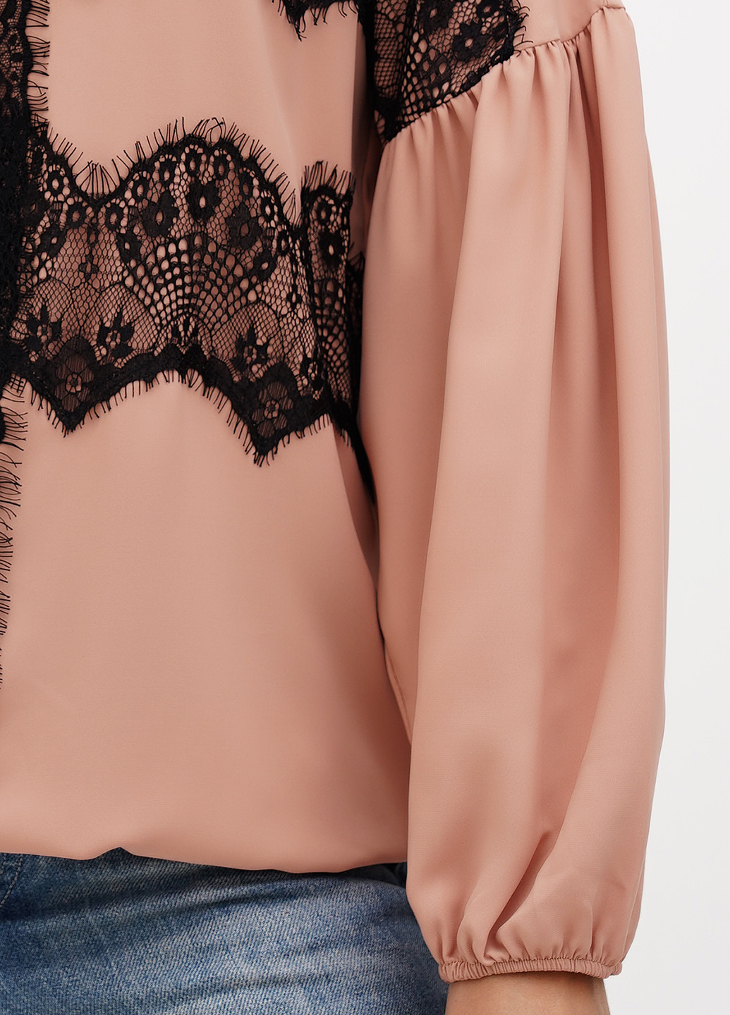 Бежевая блуза Sassofono