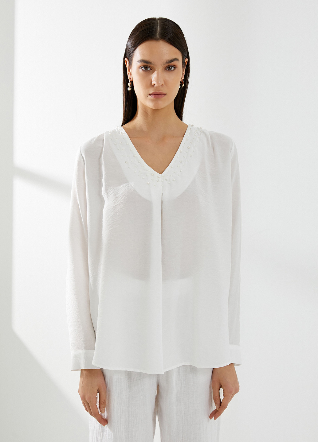 Белая блуза KOTON