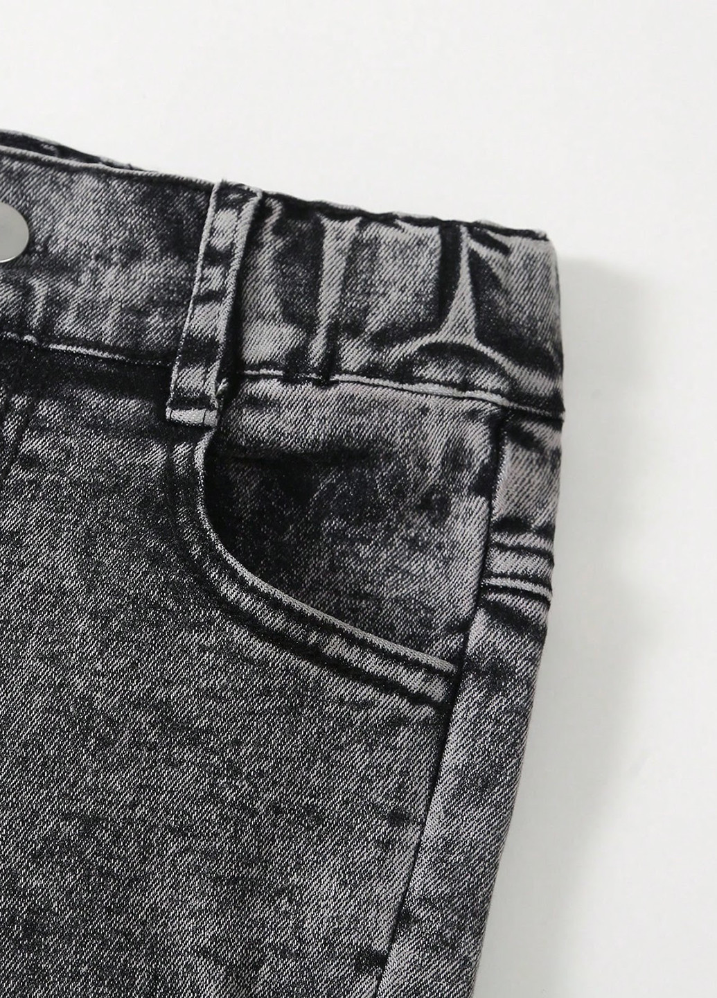 Темно-серые демисезонные скинни джинсы SHEIN