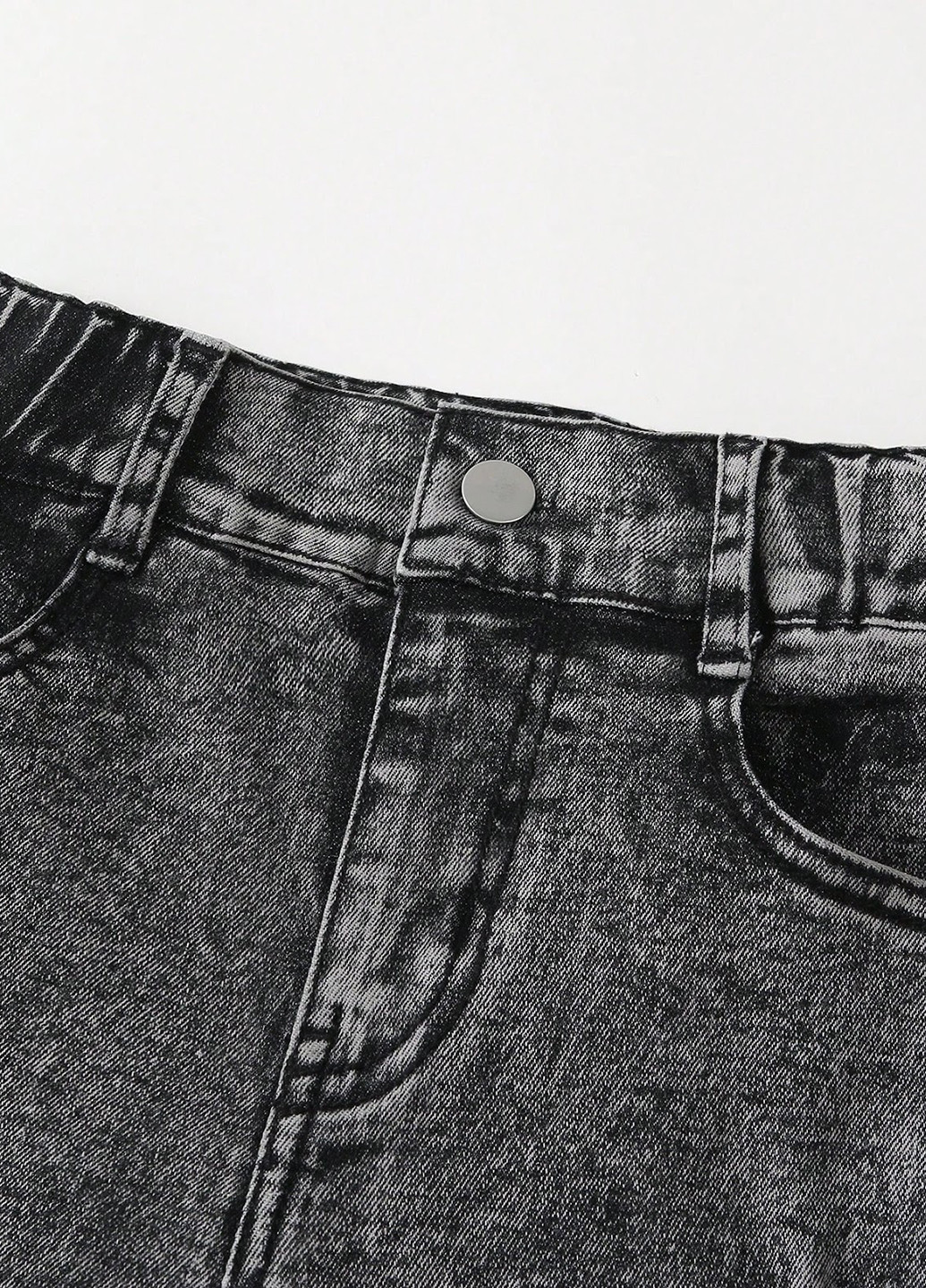 Темно-серые демисезонные скинни джинсы SHEIN