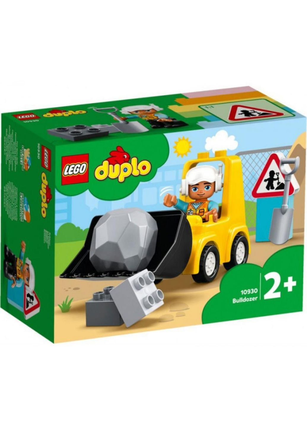 Конструктор Duplo Town Бульдозер 10 деталей (10930) Lego (251222927)