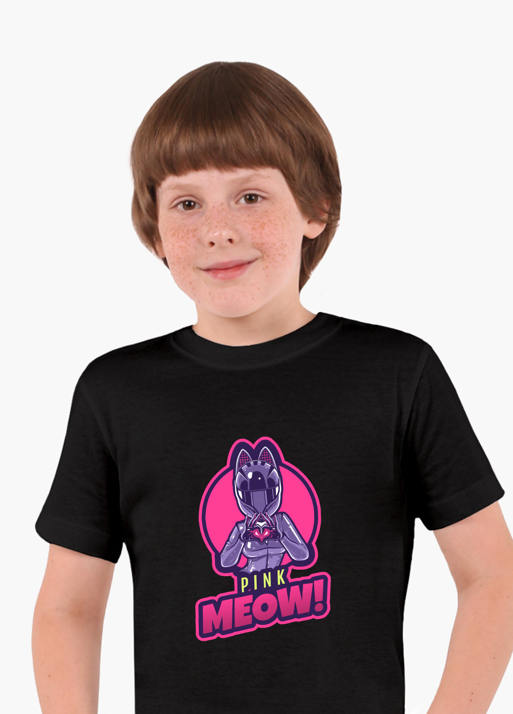 Чорна демісезонна футболка дитяча фортнайт (fortnite) (9224-1191) MobiPrint