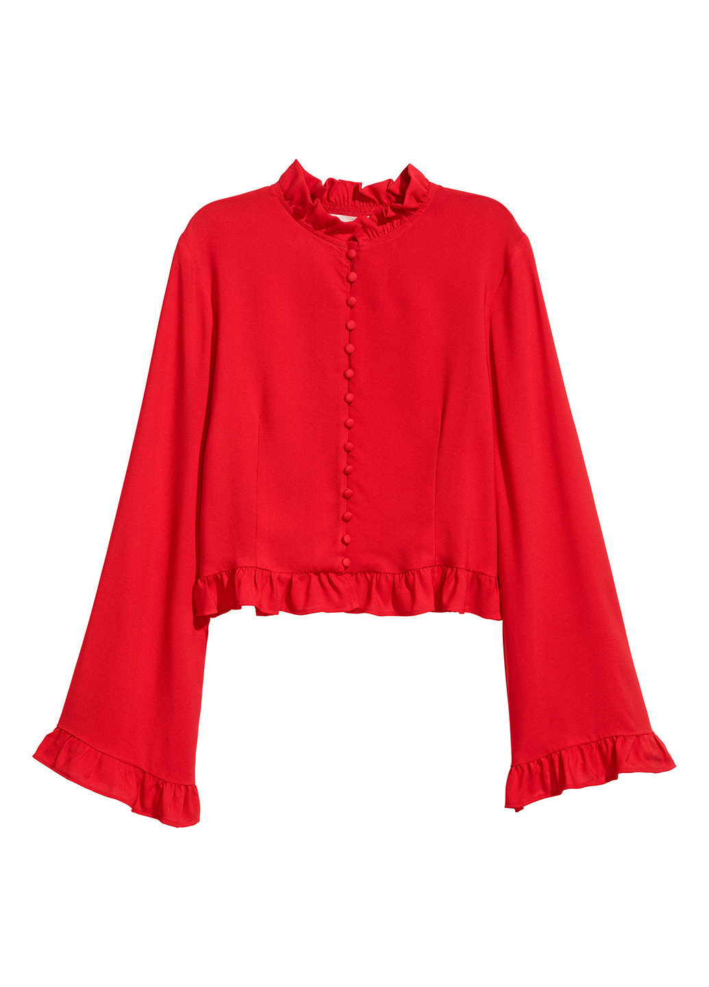 Червона демісезонна блуза H&M