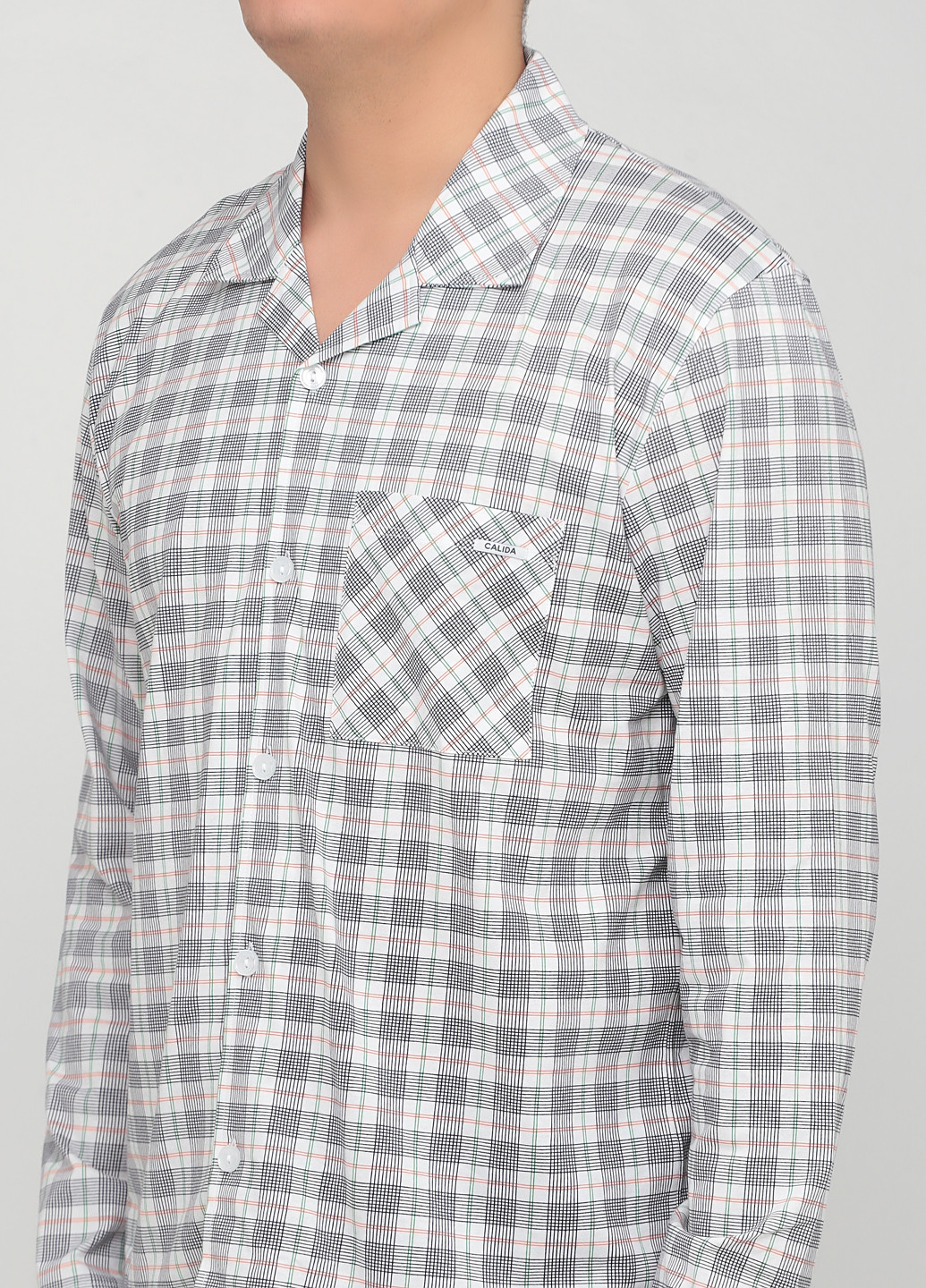 Сірий демісезонний комплект (сорочка, штани) Calida