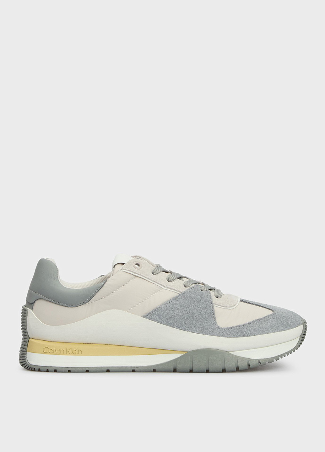 Серые всесезонные кроссовки Calvin Klein