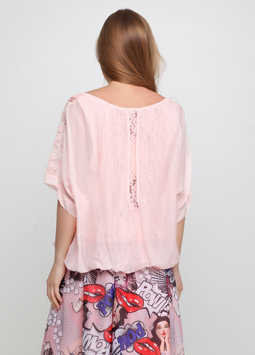 Світло-рожева літня блуза Altamira
