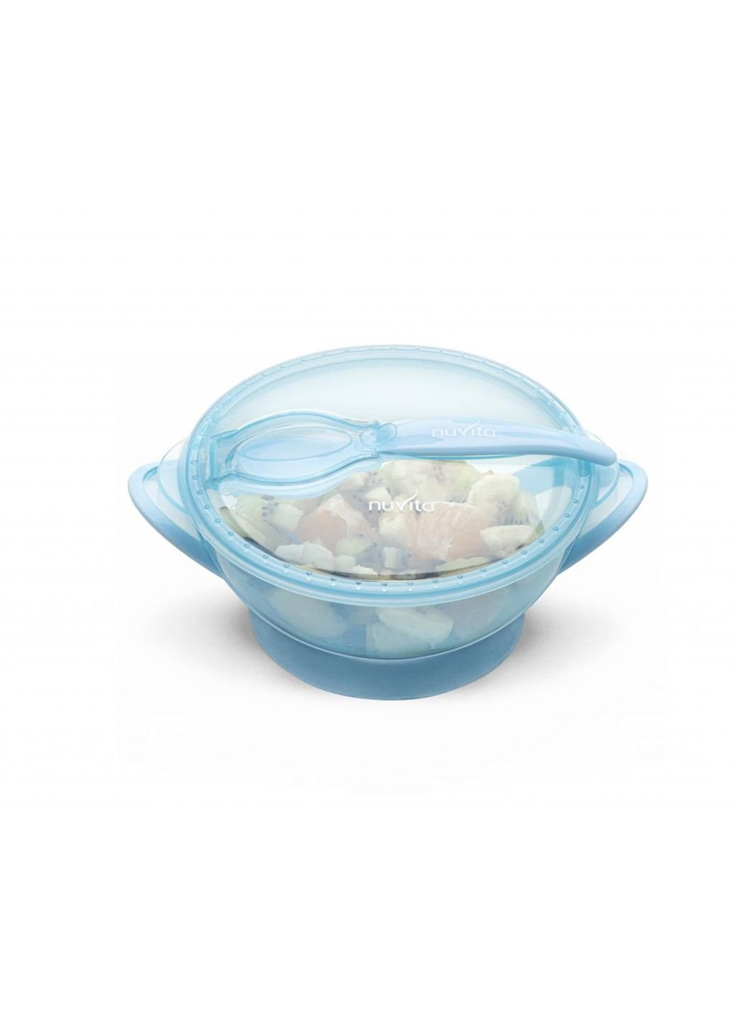 Набор детской посуды COOL 6м+ Синий дорожный Nuvita (252245187)