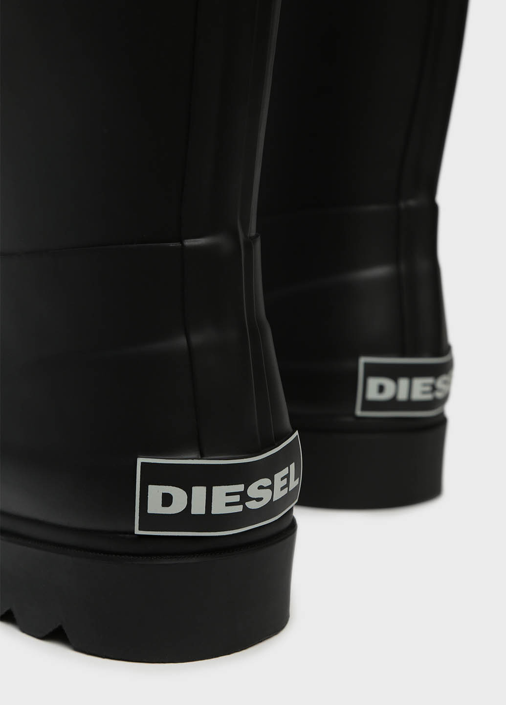 Черные резиновые сапоги Diesel