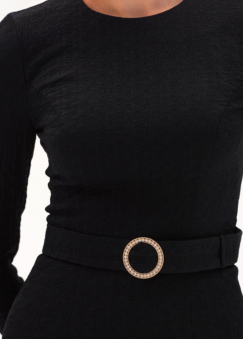 Черное кэжуал платье футляр BGL однотонное