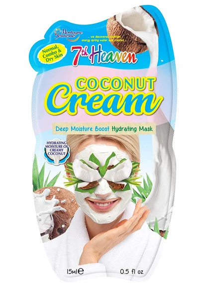 Крем-маска для лица "Кокос" Coconut Cream Mask 7th Heaven (250117014)
