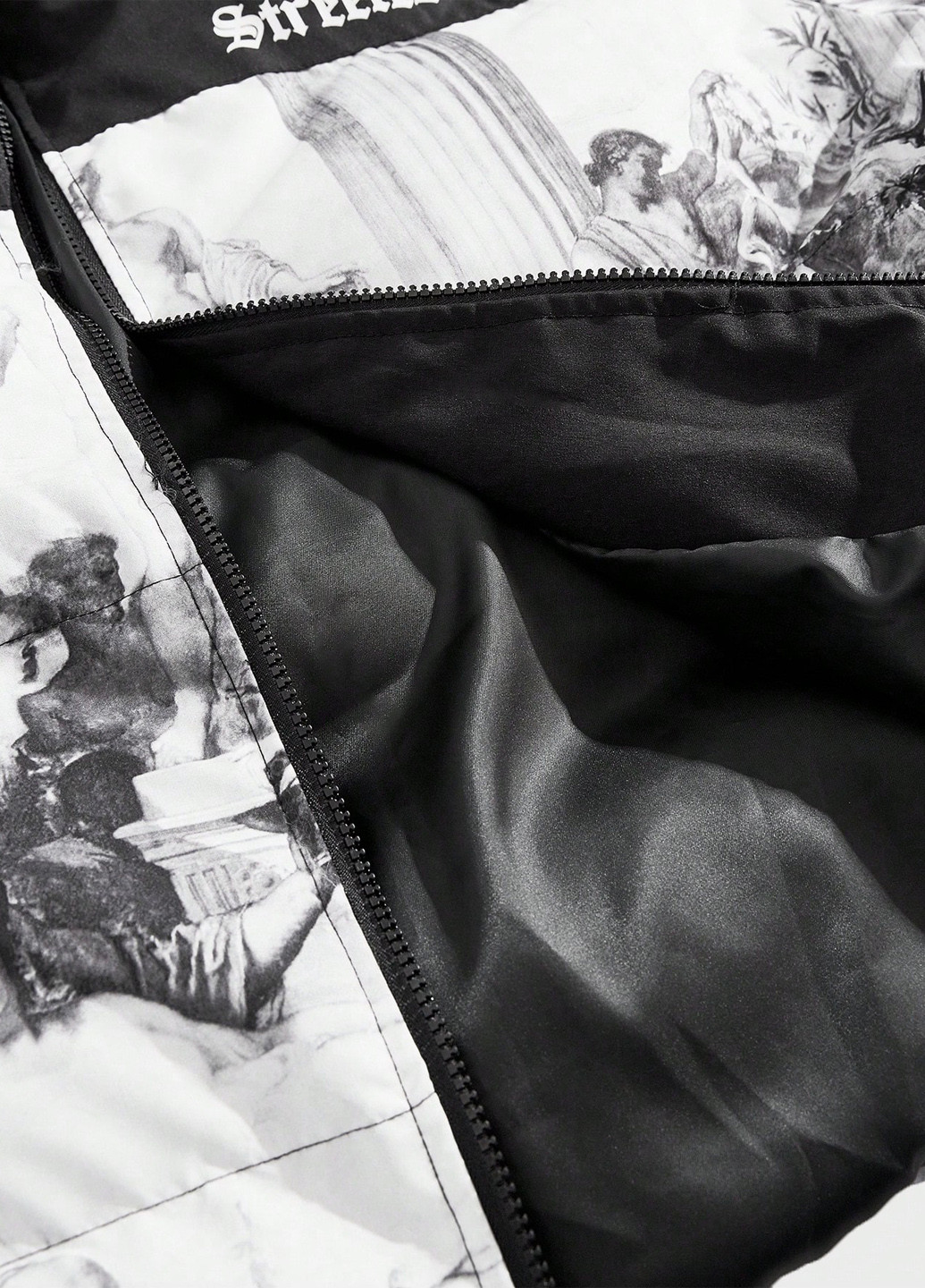 Черная демисезонная куртка SHEIN