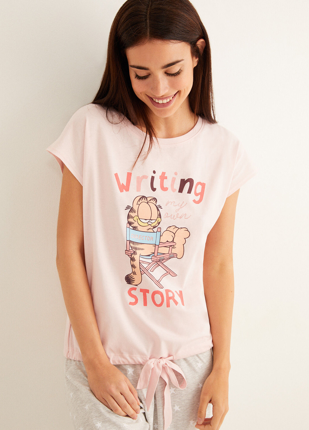 Светло-розовая всесезон пижама (футболка, шорты) футболка + шорты Women'secret