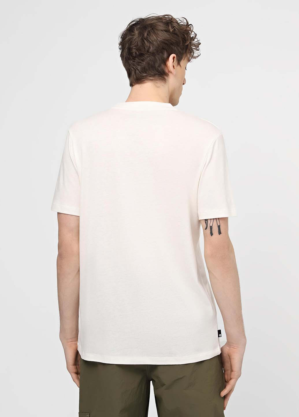 Молочная футболка Timberland