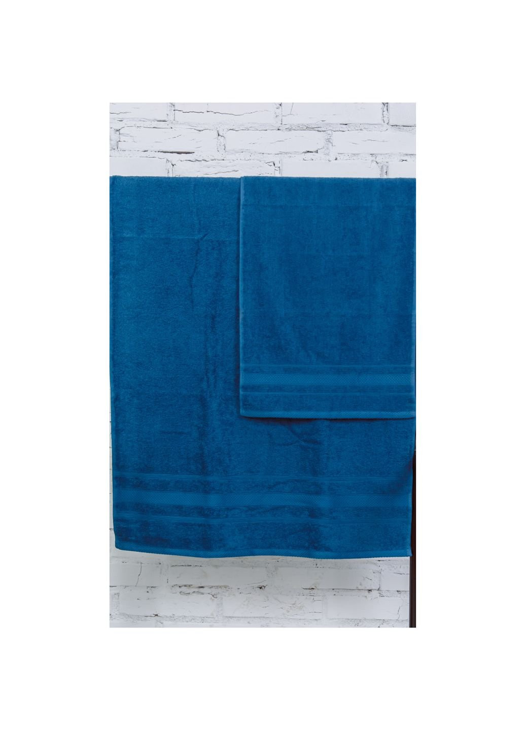 No Brand полотенце mirson набор банных №5085 elite softness blueberry 50х90, 70х140 (2200003960891) синий производство - Украина