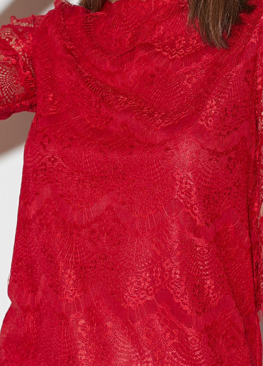 Красная летняя блуза Karree