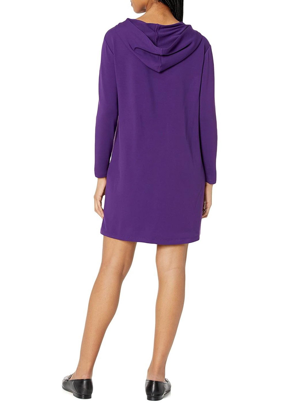 Фіолетова спортивна сукня сукня-худі Calvin Klein однотонна