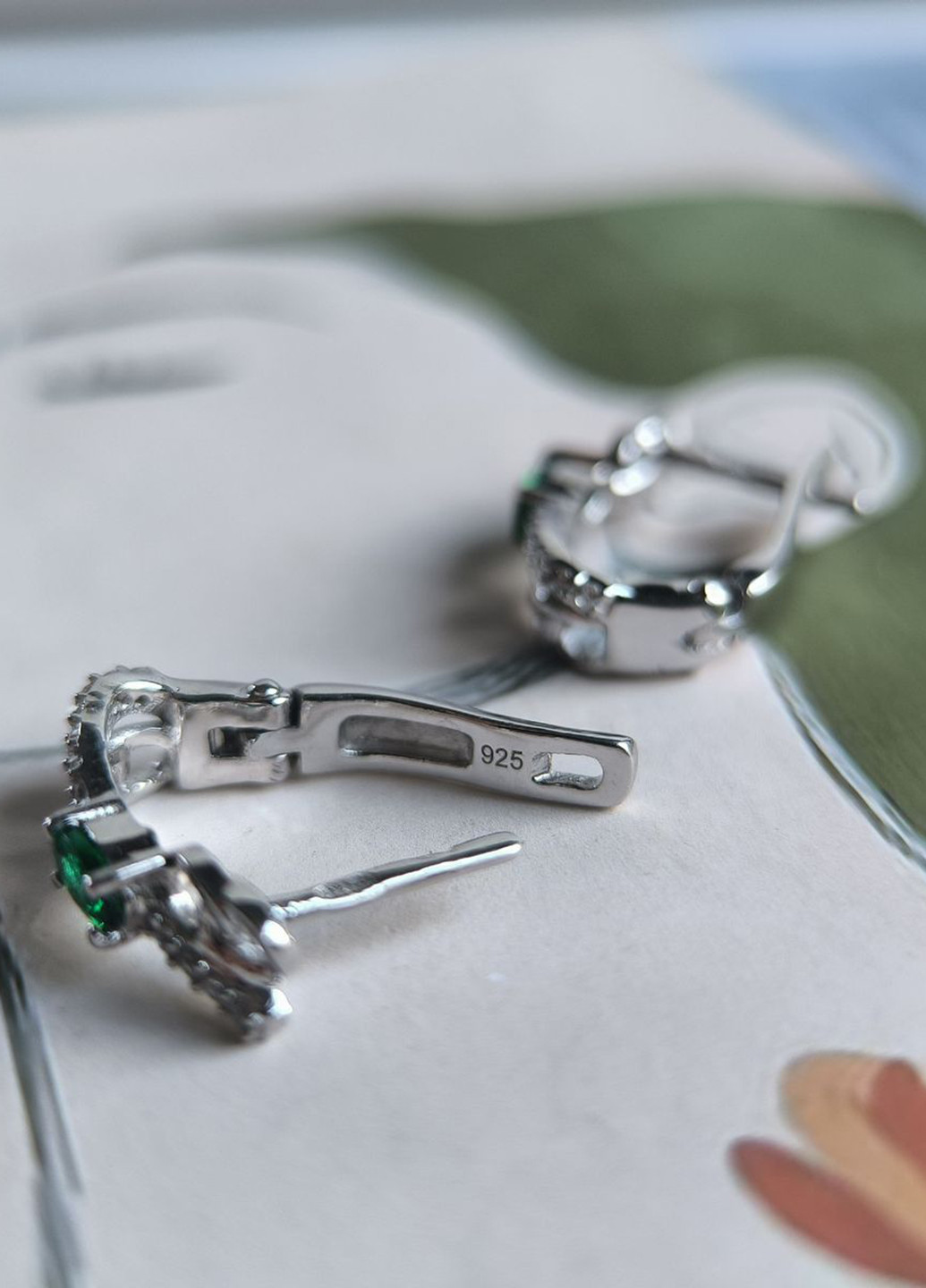 Сережки Silver Flame (354214407)