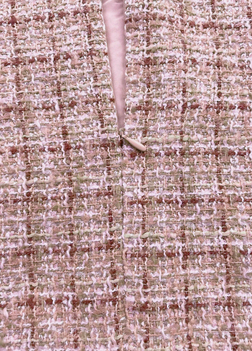 Розовое кэжуал платье SHEIN в клетку