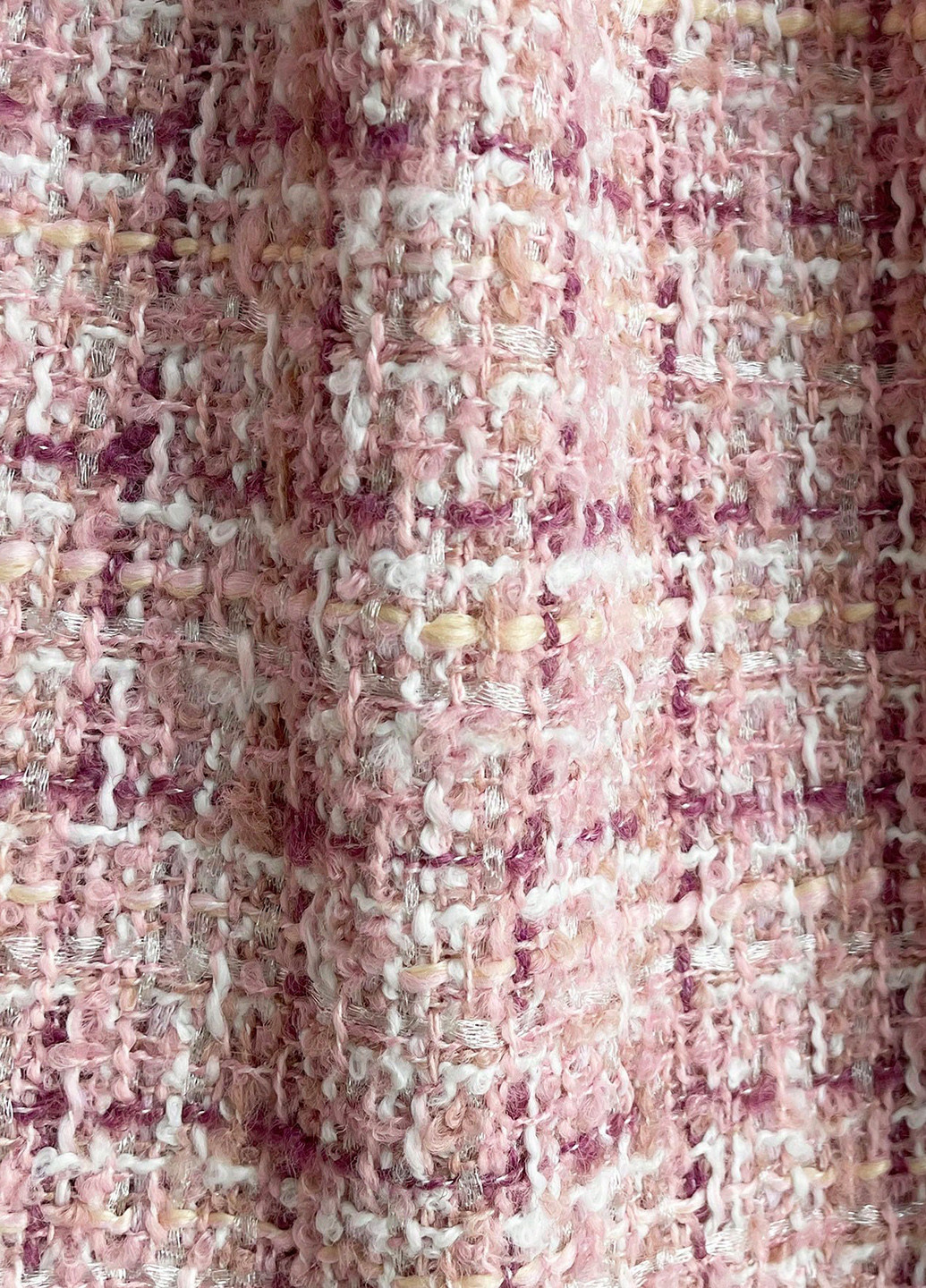 Розовое кэжуал платье SHEIN в клетку