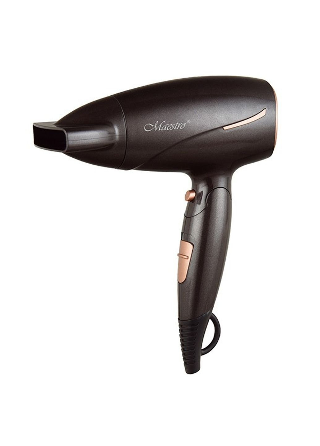 Дорожній фен для волосся MR-209 1600 Вт сірий Maestro (253854125)