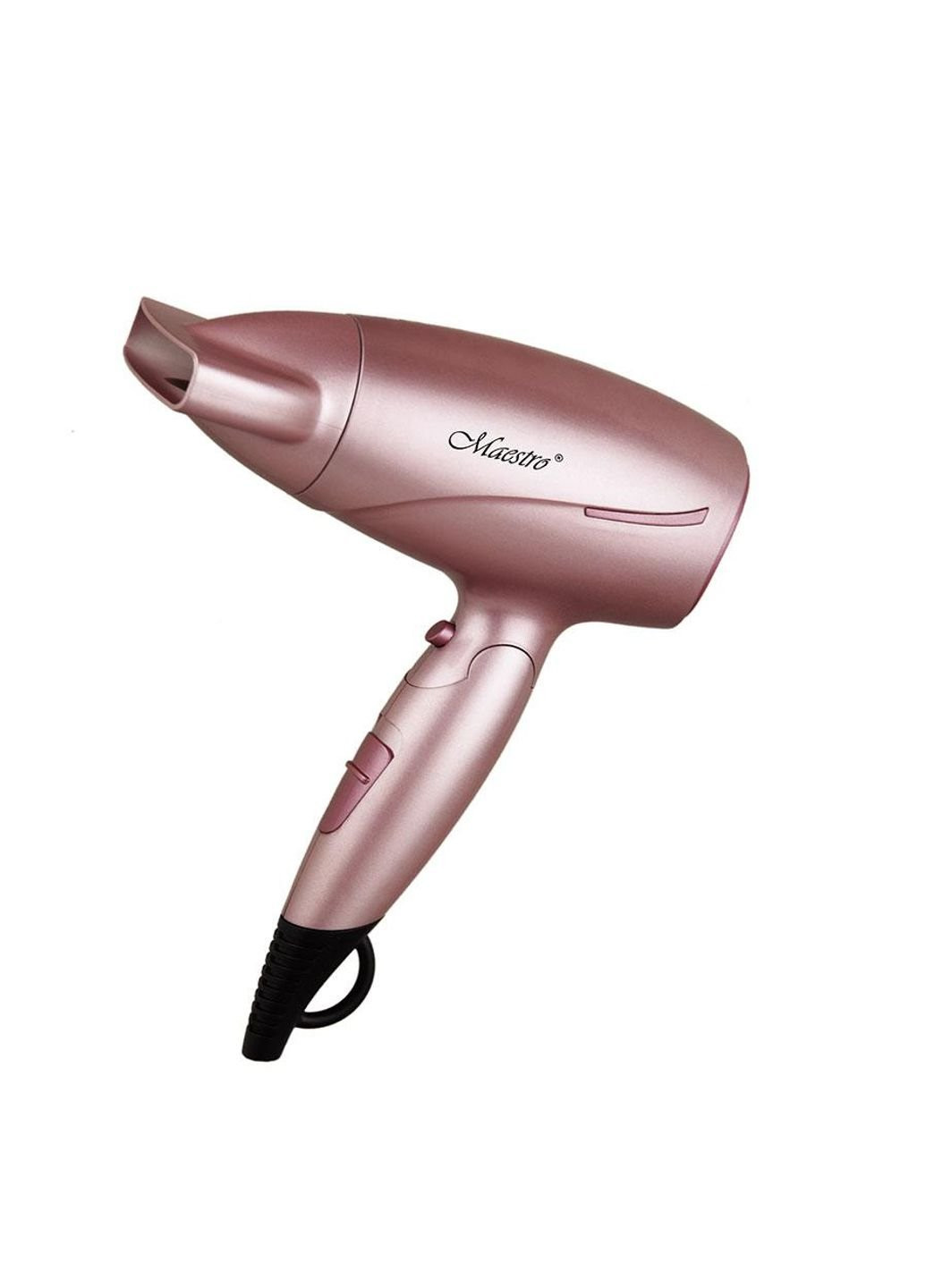 Дорожній фен для волосся MR-209 1600 Вт сірий Maestro (253854125)