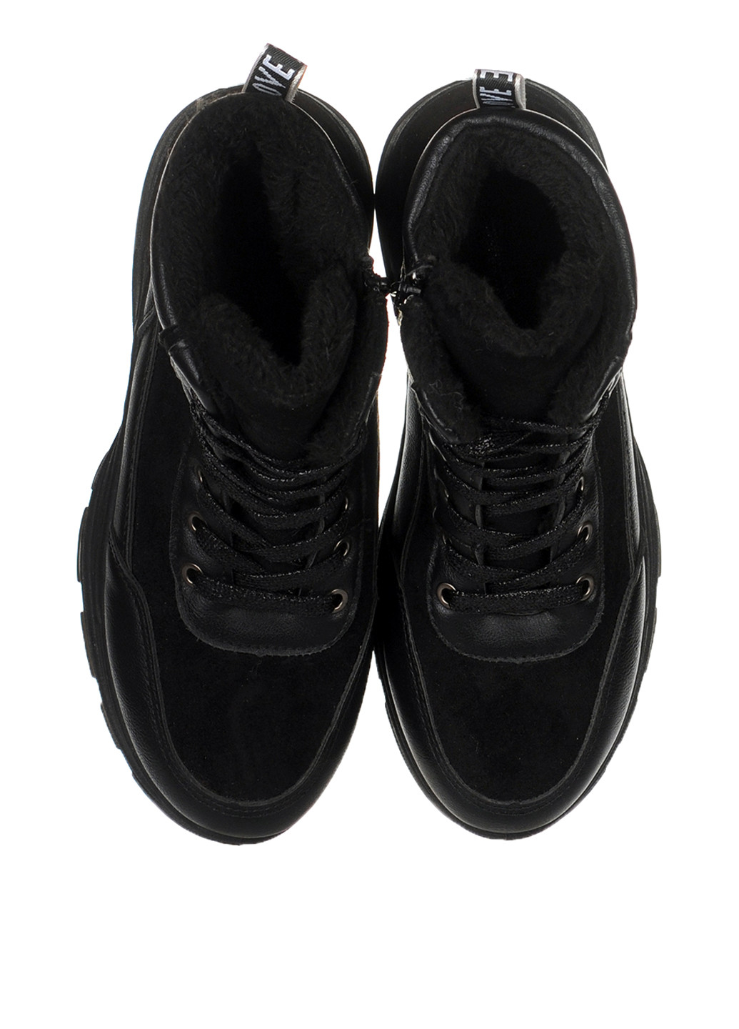 Зимние ботинки XIFA с лентами из искусственной замши, из искусственной кожи