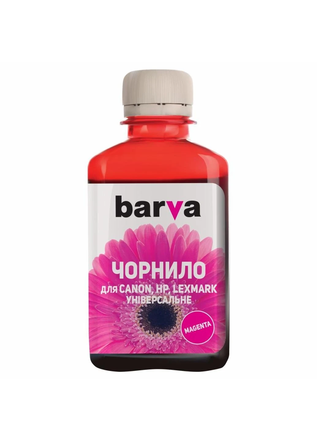Чернила CANON/HP/Lexmark Universal №4 MAGENTA 180г (CU4-477) Barva CANON/HP/Lexmark Universal №4 MAGENTA 180г (247483710)