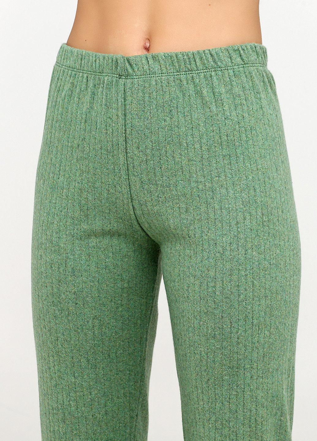 Зеленый демисезонный комплект (лонгслив, брюки) Ecrin