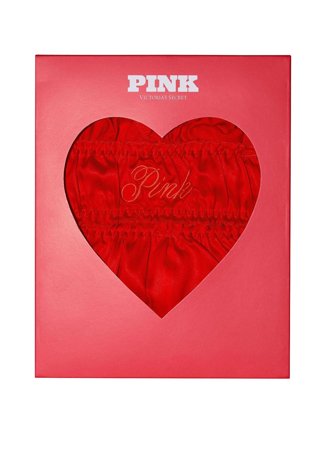 Красный демисезонный комплект (бюстгальтер, трусики) Victoria's Secret