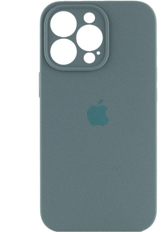 Силиконовый Чехол Накладка Закрытая Камера Silicone Case Full Camera Для iPhone 13 Pro Max Pine Green No Brand (254091482)