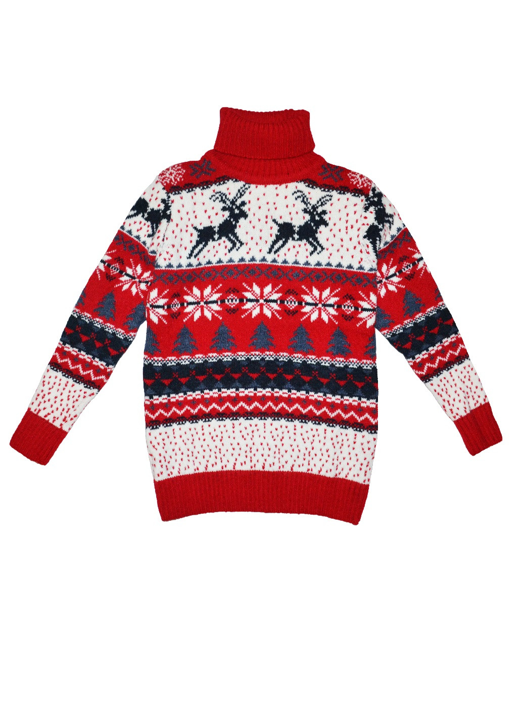 Синий зимний свитер пуловер Gerekli