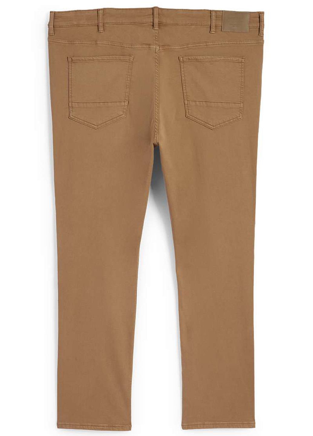 Светло-коричневые демисезонные зауженные джинсы C&A