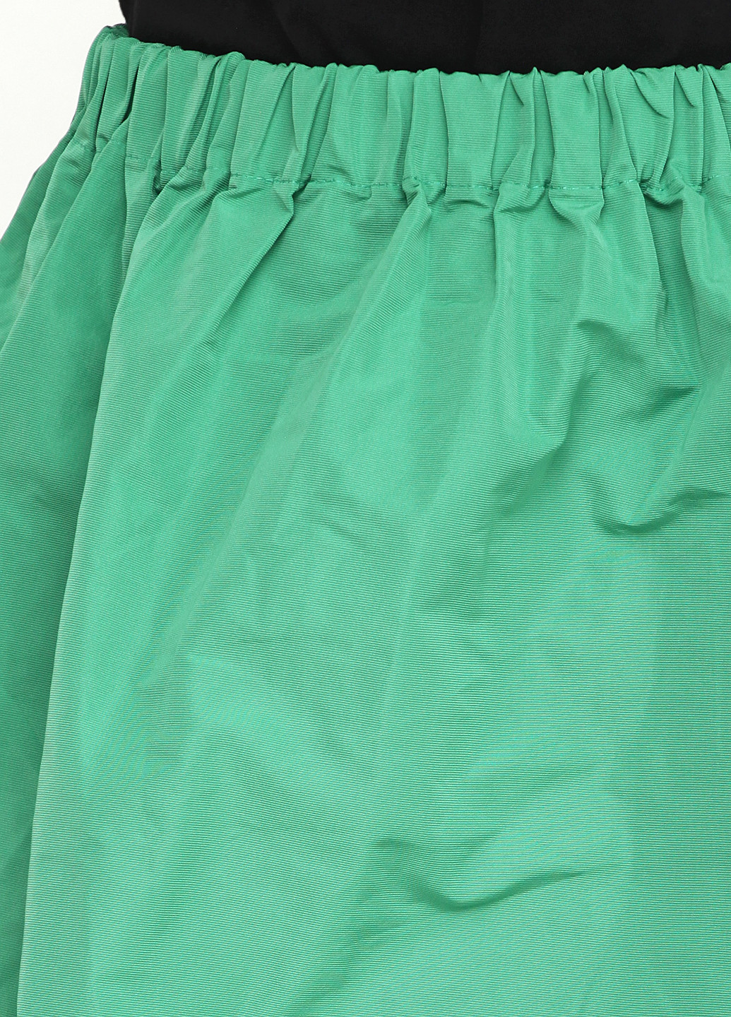 Зеленая кэжуал однотонная юбка Vanessa Bruno клешированная