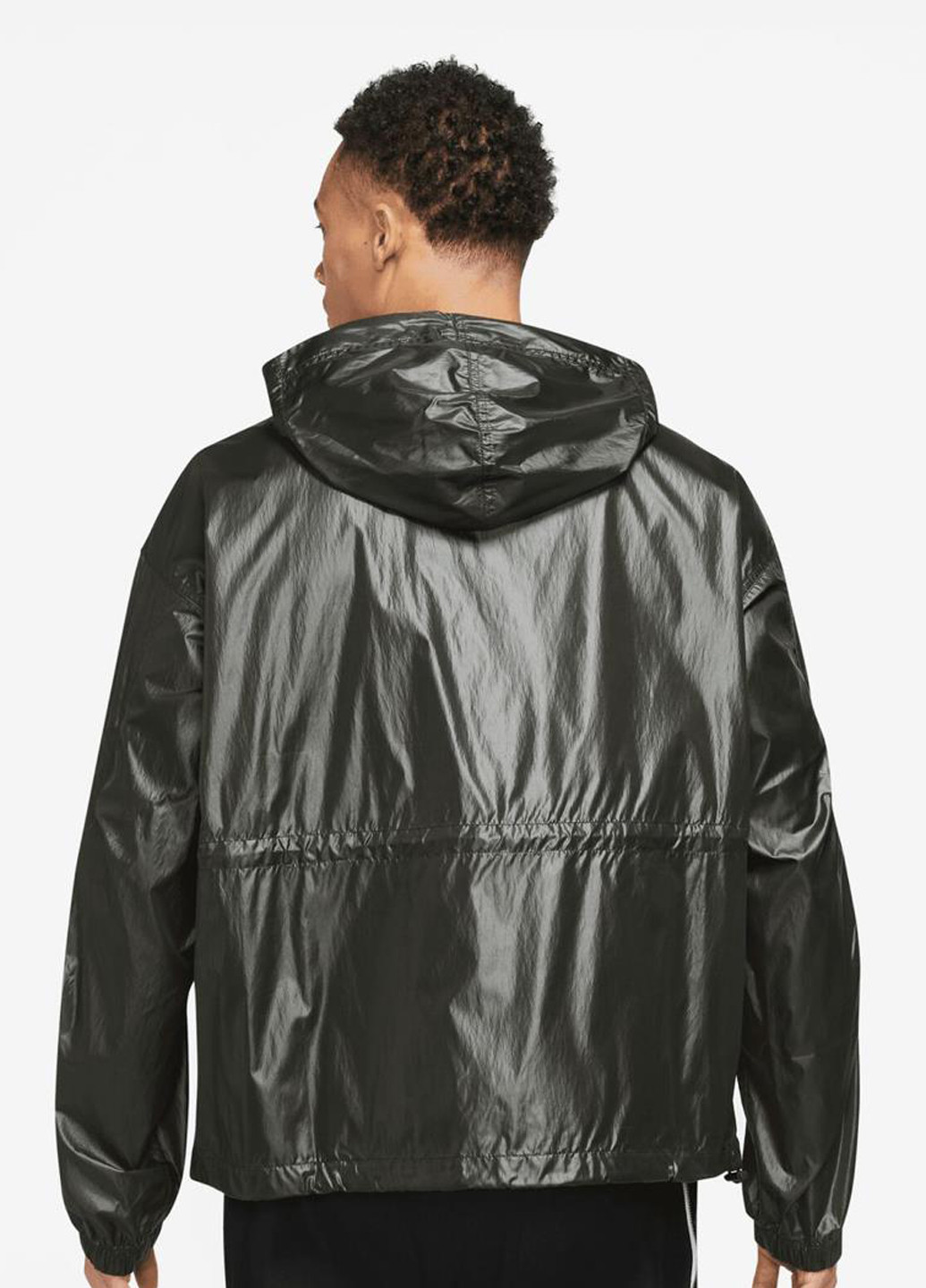 Темно-зеленая демисезонная ветровка Nike Air Men's Woven Jacket