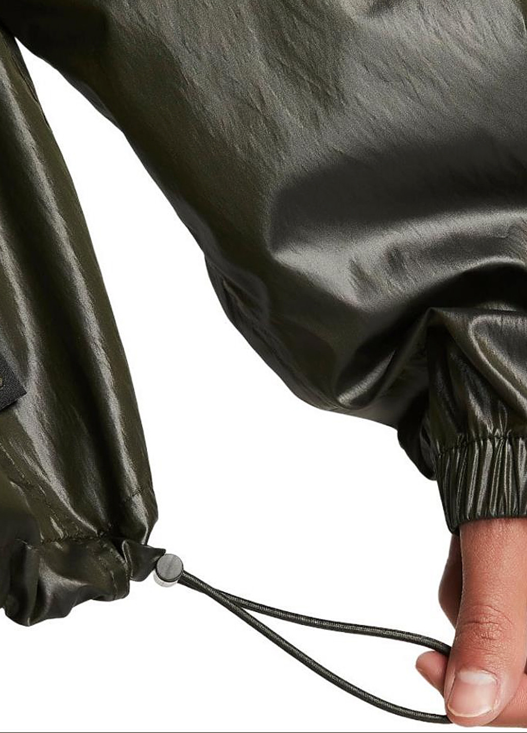 Темно-зеленая демисезонная ветровка Nike Air Men's Woven Jacket