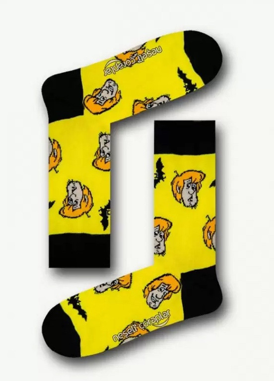 Жёлтые носки daily шегги из скуби ду Neseli рисунки (212374886)