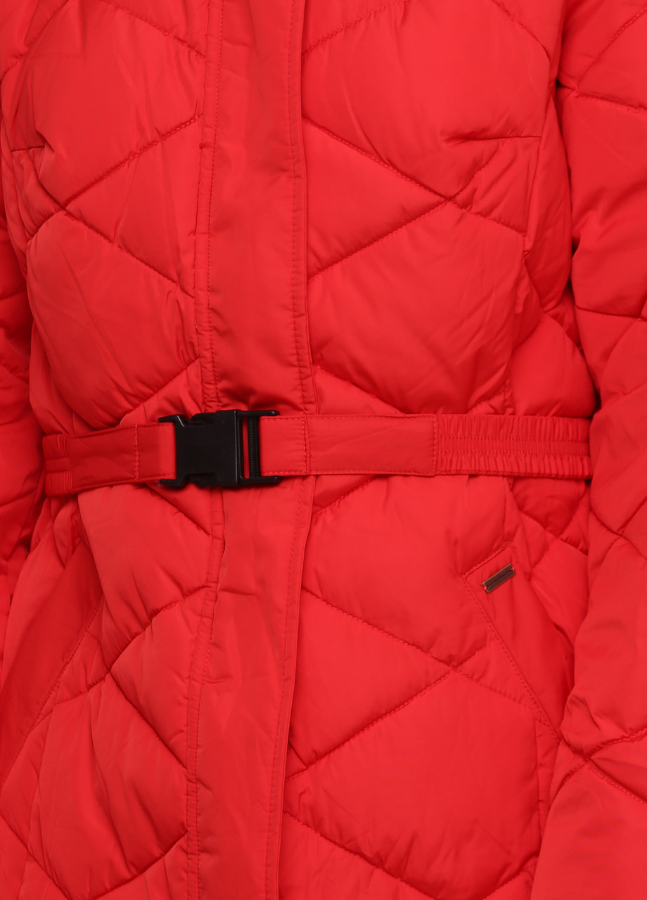 Красная зимняя куртка женская Tom Tailor