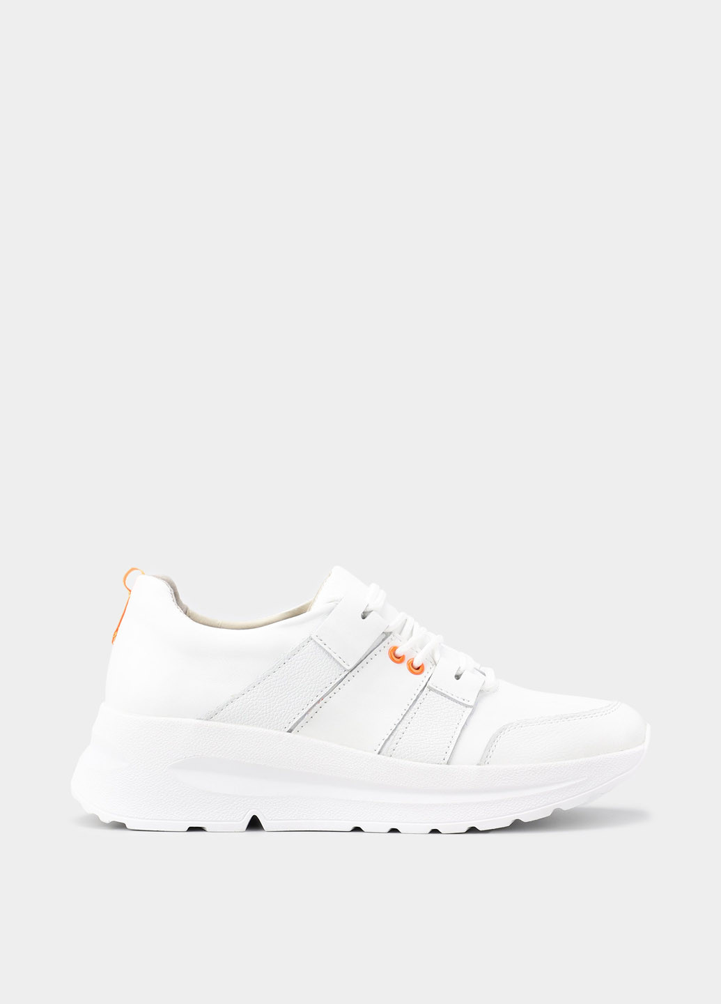 Кроссовки Braska 4163 белые демисезоны (327368777)